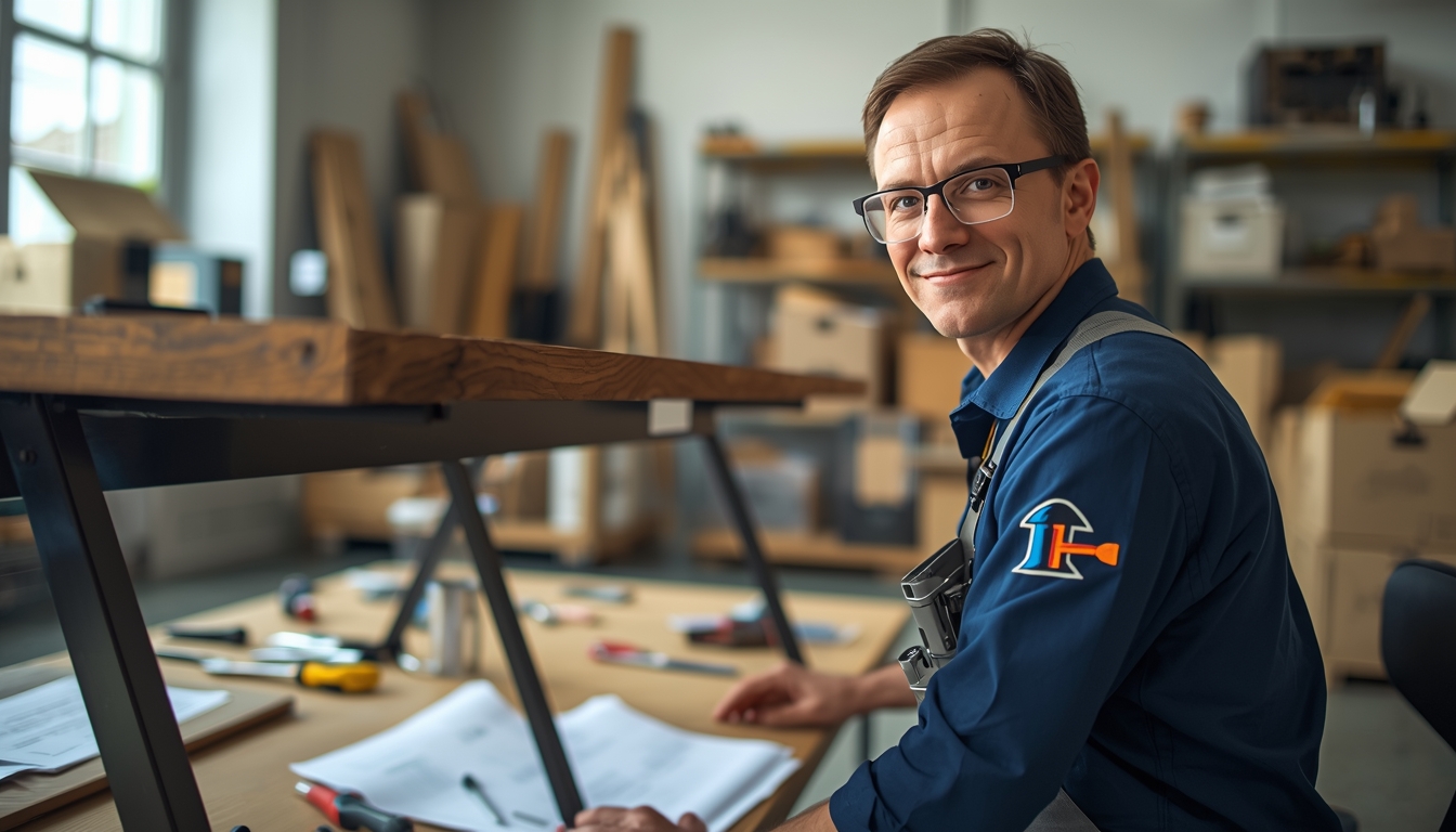 Professional furniture assembly service